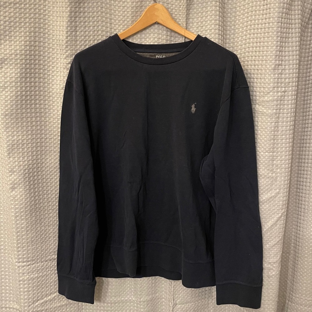 Polo Ralph Lauren Navy Blue Performance Sweater